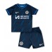 Günstige Chelsea Babykleidung Auswärts Fussballtrikot Kinder 2023-24 Kurzarm (+ kurze hosen)